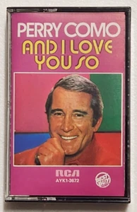 Perry Como - And I Love You So (1973 Cassette) - Very Good Condition - Bild 1 von 3