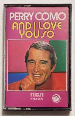 Perry Como - And I Love You So (1973 Cassette) - Very Good Condition — 第 1/3 张图片