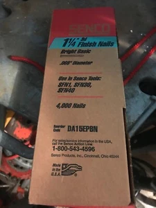 Senco 1 1/4" 3d Finish Nails - Picture 1 of 1