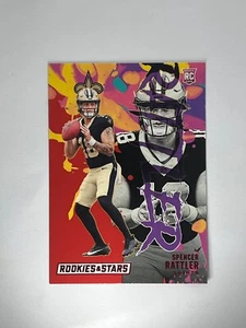 Spencer Rattler RC - 2024 Panini Rookies & Stars Rookie Exclusive - #RE-SRR - Bild 1 von 2
