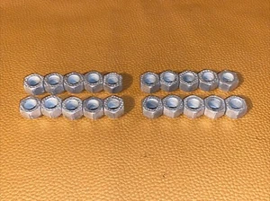 1963-1969 GM Corvette Camaro Original Waffle Pattern Lug Nuts - CADMIUM RESTORED - Picture 1 of 5