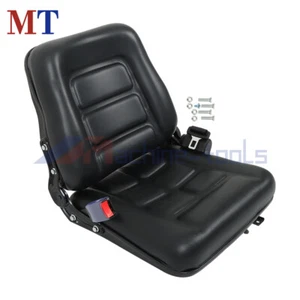 Forklift Seat Universal Waterproof Great Replacement Seat For Tractor Forklift - Picture 1 of 24