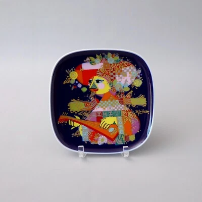 Rosenthal Studio Linie Björn Wiinblad Teller Platte Wandteller Wandobjekt 18,5cm - Bild 1 von 4