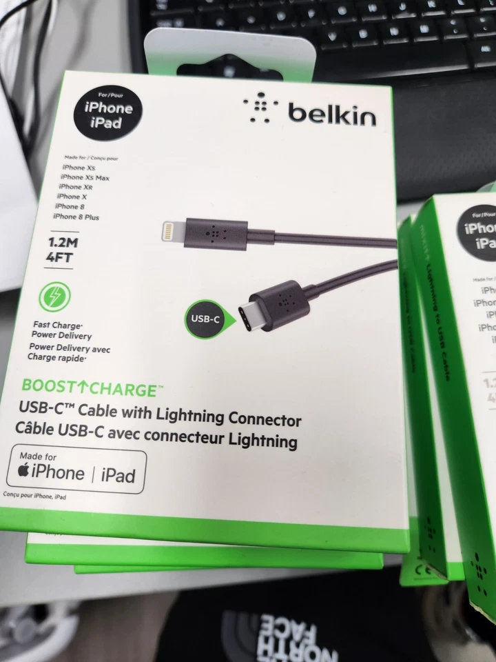 Belkin 4ft Fast BOOST CHARGE Cable for iPhone & iPad - Black - Image 1 of 1