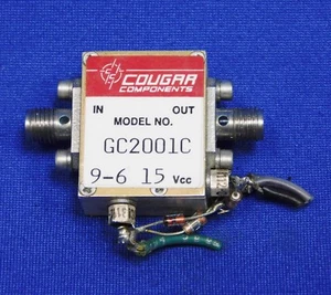 Teledyne-Cougar GC2001 RF/Microwave Attenuator 5 MHz 2000 MHz Untested As Is - Picture 1 of 4