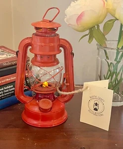 Electrically-Converted Kerosene Lantern Accent Lamp - Picture 1 of 10