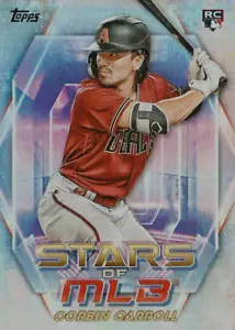 Corbin Carroll 2023 Topps Stars Of MLB #SMLB-34 Arizona Diamondbacks KOSTENLOSER VERSAND - Bild 1 von 2