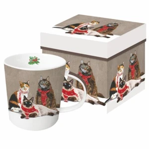 Mug in a Box "Cats in Scarves" - Picture 1 of 1