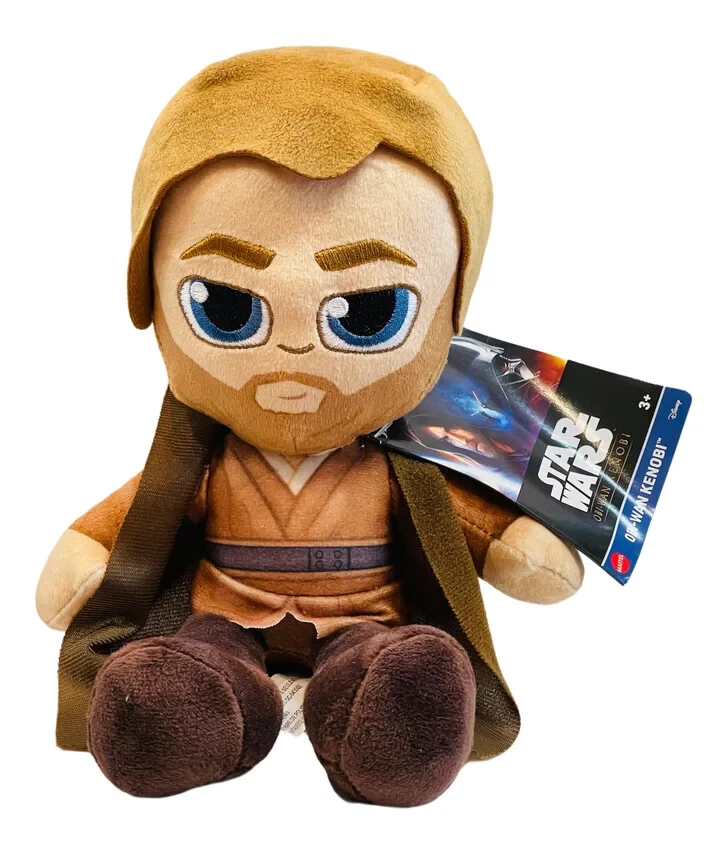 Star Wars Obi-Wan Kenobi Basic Plush 9.5" Mattel 2022 Lucas Film Ltd