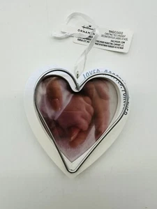 Hallmark Adoption Ornament Forever Heart Photo Frame Loved Adopted Forever NEW - Picture 1 of 5