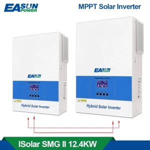 Easun 12KW Inverter Ibrido Solare 48V Inverter Off Grid 120A MPPT Charger - Foto 1 di 7