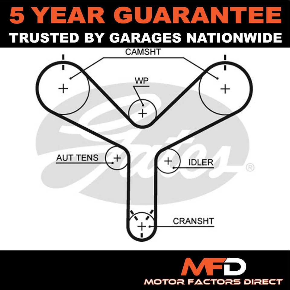 Fits Toyota Land Cruiser Amazon Lexus LS SC 4.0 4.3 4.7 MFD Timing Cam Belt - Image 1 of 1
