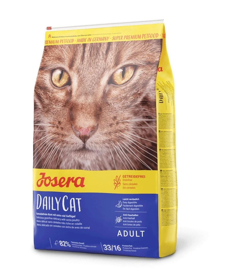 4032254749806 Josera DailyCat Katzen-Trockenfutter 10 kg Adult Geflügel JOSERA - Bild 1 von 1