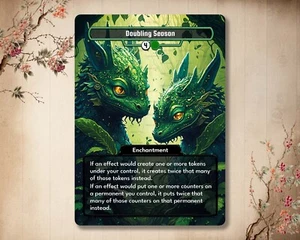 Doubling Season - High Quality Custom Card [ Alternative Custom Art ] - Imagen 1 de 1