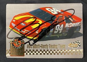 Bill Elliot #36 On-Card Autograph | 1995 Pinnacle Action Packed Racing - Nascar