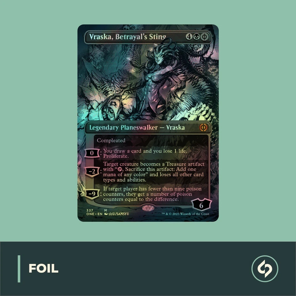MTG | Vraska, Betrayal's Sting (V.2) | FOIL | SHOWCASE | Phyrexia | NM | EN - Bild 1 von 1