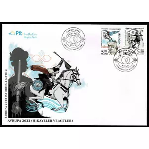 FR5699 - 2022 Turkey Stories And Myth National Issue Europa FDC - Picture 1 of 1