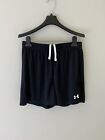 NWT Under Armour Black Womens Training Gym Running Shorts SZ S Small, MSRP $20