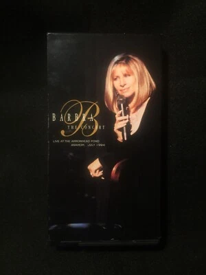 Barbra The Concert Live At Arrowhead Pond Anaheim July 1994 VHS Barbra Streisand Foto 1 de 4