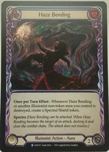 Haze Bending (azul) - Lámina arco iris primera edición Everfest - Imagen 1 de 1