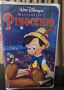 Walt Disney's Masterpiece Collection Pinocchio Rare (1993) Vintage VHS Tape #239 - Picture 1 of 4