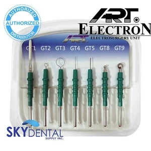 Bonart Green Electrode Set of 7 for ART-E1 GT1 GT2 GT3 GT4 GT5 GT8 GT9 - Picture 1 of 1
