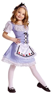 Alice in Wonderland Child Costume Dress Girls Disney Halloween - Picture 1 of 1