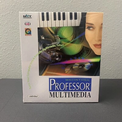 NOS Macintosh Professor Multimedia Individual Software Inc QuickTime CD-ROM 1994 - Image 1 of 4