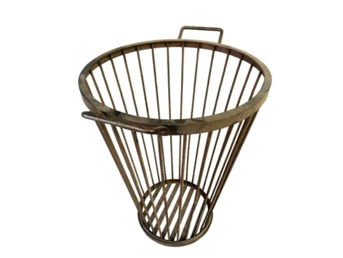 Antique Wrought Iron Bakery Basket. A3175 Cover