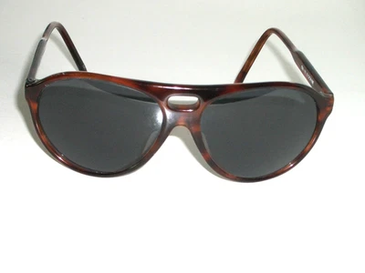 COSTA DEL MAR  BN-10 BISCAYNE TORTOISE POLARIZED CRYSTAL LENS WRAP SUNGLASSES - Image 1 of 4