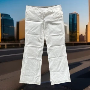 KAUFMAN FRANCO White Trouser Pants Sz 8/44 - Picture 1 of 11