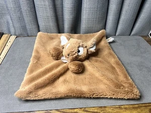 Baby Bass Pro Shop Brown Deer Fawn Lovey  Stuffed Animal Security Blanket Toy - Picture 1 of 9