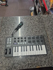 Controlador de teclado MIDI Controlador MIDI USB 25 teclas Piano digital portátil - Imagen 1 de 4