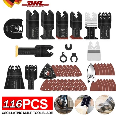 Multitool Zubehör Sägeblatt-Set Metall Holz für Dremel Parkside Makita Einhell - Bild 1 von 4