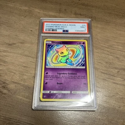 Pokémon TCG Shining Mew Holo Rare PSA 9 - Image 1 of 2