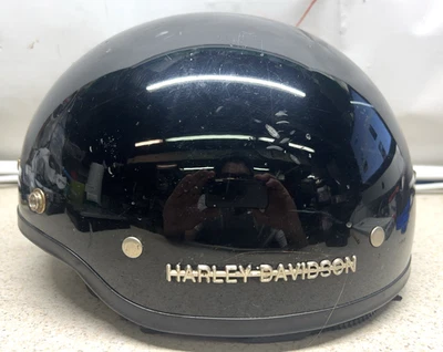 Harley Davidson Black Half Helmet XL "who's Your Daddy" - Image 1 of 4