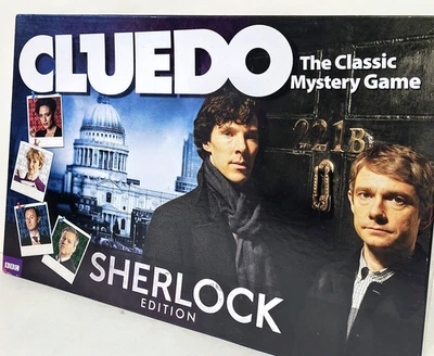 Cluedo - Sherlock Holmes Edition - Board Game - BBC Murder Mystery - 2012 - Image 1 of 4