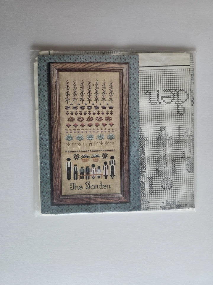 Told In A Garden Cross Stitch Pattern The Garden Amish - Image 1 of 1