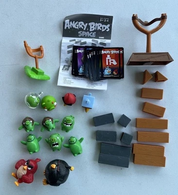 Mattel Angry Birds Space Game  2012 Replacement Parts Lot Luncher Read - Image 1 of 4