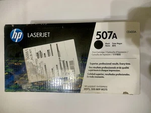 NEU Versiegelt Original HP LaserJet 507A CE400A Schwarz Tonerkassette für M551 M575 - Bild 1 von 7