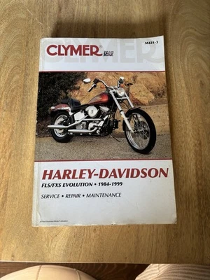 Harley-Davidson Softail Clymer 1984-1999 FL FX manual de reparación M421 Foto 1 de 4