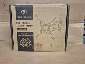 PERLESMITH TV Wall Bracket for 26-60 inch Plasma & Curved TV up to 35kg PSMFK12 - Picture 1 of 4