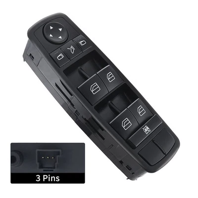 Interruptor maestro de ventana eléctrica para Mercedes-Benz ML350 2006-2011 2518300290 Foto 1 de 4