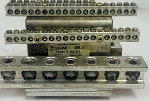 SCHNEIDER ELECTRIC SQUARE D NO. HC4SNC PANELBOARD NEUTRAL ASSEMBLY - Picture 1 of 23