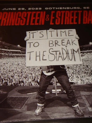Bruce Springsteen LIVE 6/28/2023 Night 3 GOTHENBURG Sweden TWIST & SHOUT 3CD New - Image 1 of 4