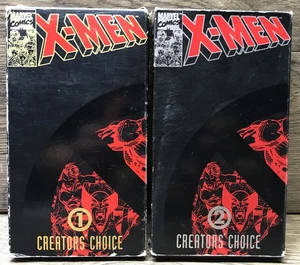 X-MEN CREATORS CHOICE Night of the Sentinels, Enter Magneto & Deadly Reunion VHS - Picture 1 of 6