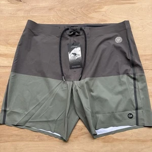 Costume da bagno Outerknown Kelly Slater Apex Boardshorts taglia 38 color block oliva - Foto 1 di 12