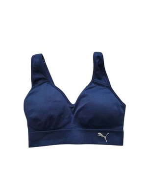 Sujetador deportivo de segunda mano PUMA S azul acolchado correa ajustable para mujer Foto 1 de 4