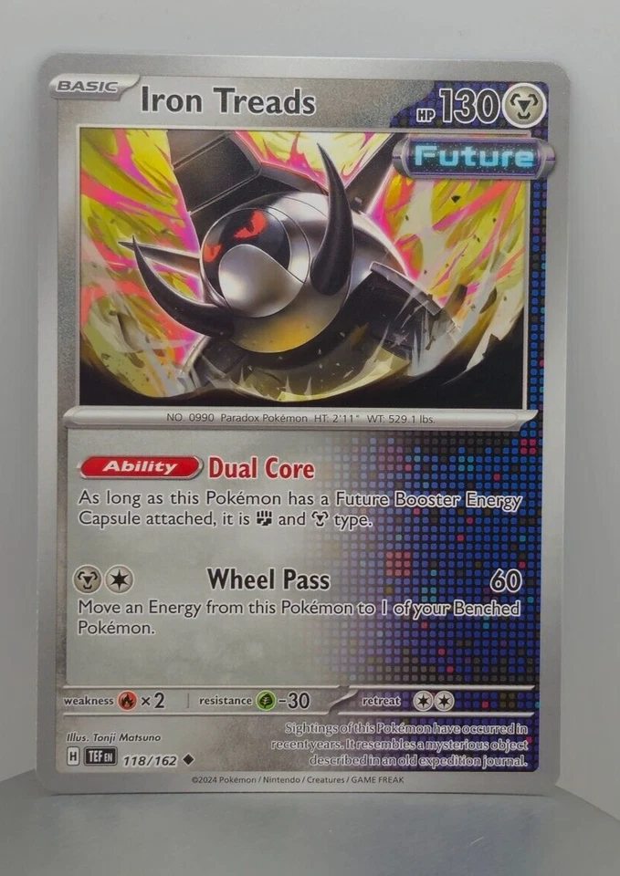 Iron Treads - TEF - SV05: Temporal Forces - 118/162 - Pokemon - Image 1 of 1
