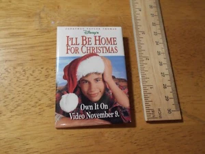 I'll be home for Christmas Jonathan Taylor Thomas Disney Pinback video button - Picture 1 of 3
